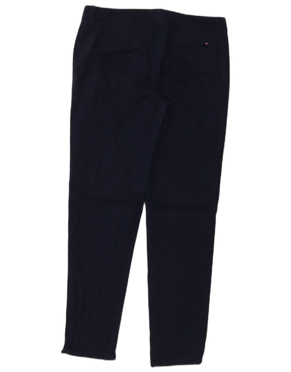 Pantaloni chino Hampton da donna Tommy Hilfiger US 4 Small W30 L29 Blu Navy