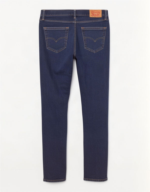 Levi's Uomo 511 Slim Jeans W32 L30 Blu Navy Cotone
