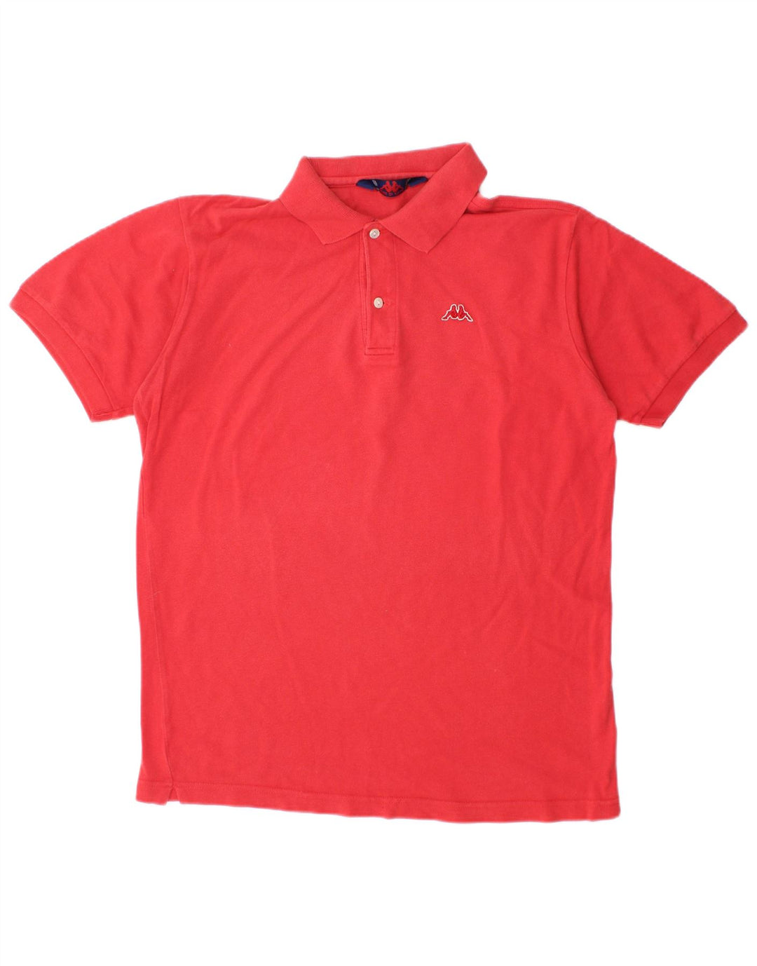 Polo Kappa Uomo Rosso Medio In Cotone