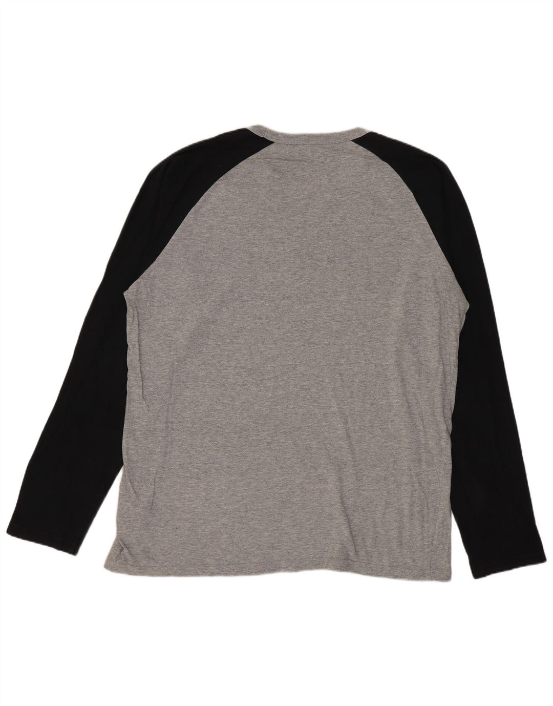 Carhartt Top da uomo a maniche lunghe in cotone color block grigio grande