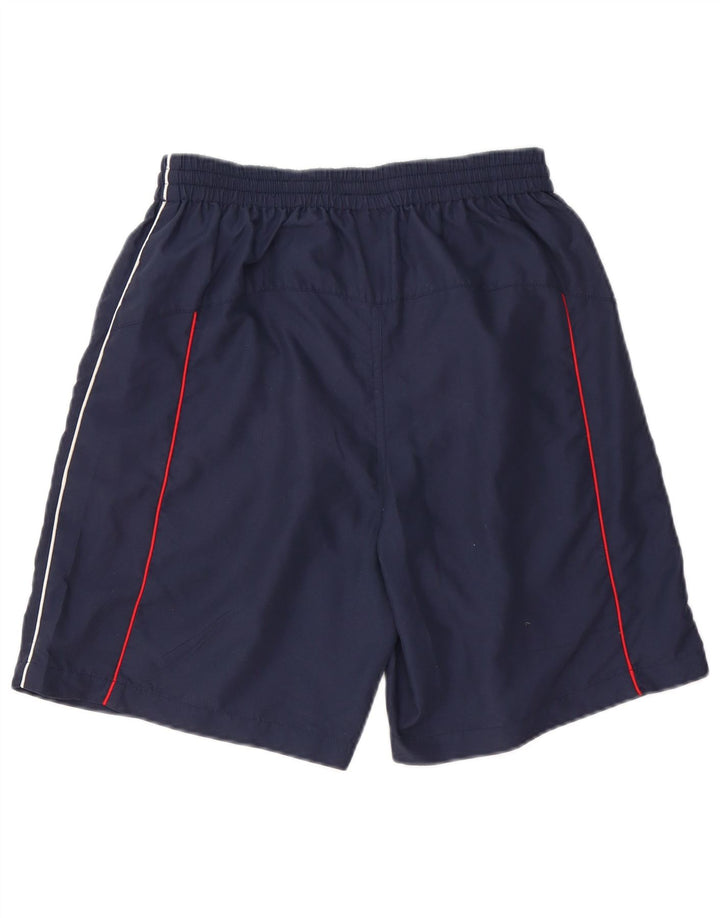 Pantaloncini sportivi da uomo Fila medi in poliestere blu navy
