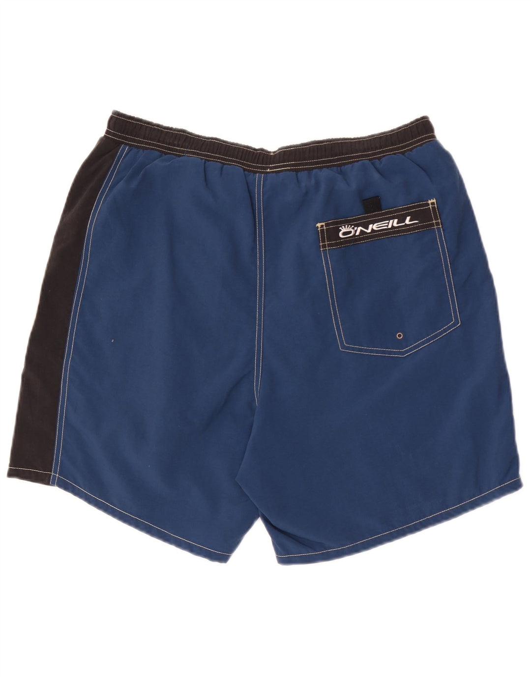 Pantaloncini da bagno grafici da uomo O'Neill piccoli in nylon color block blu