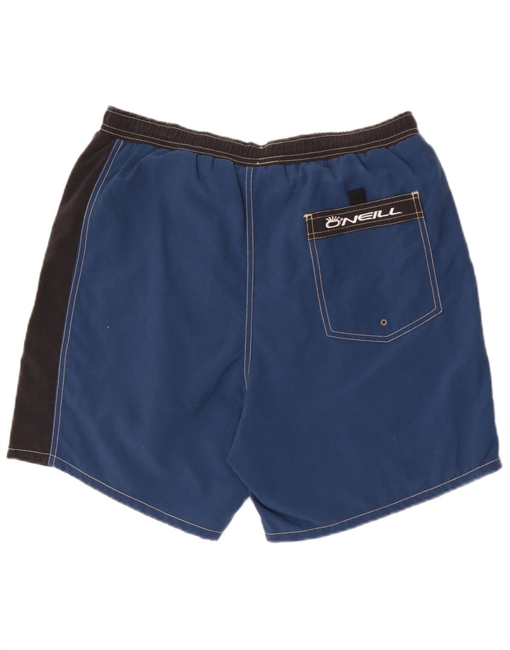 Pantaloncini da bagno grafici da uomo O'Neill piccoli in nylon color block blu