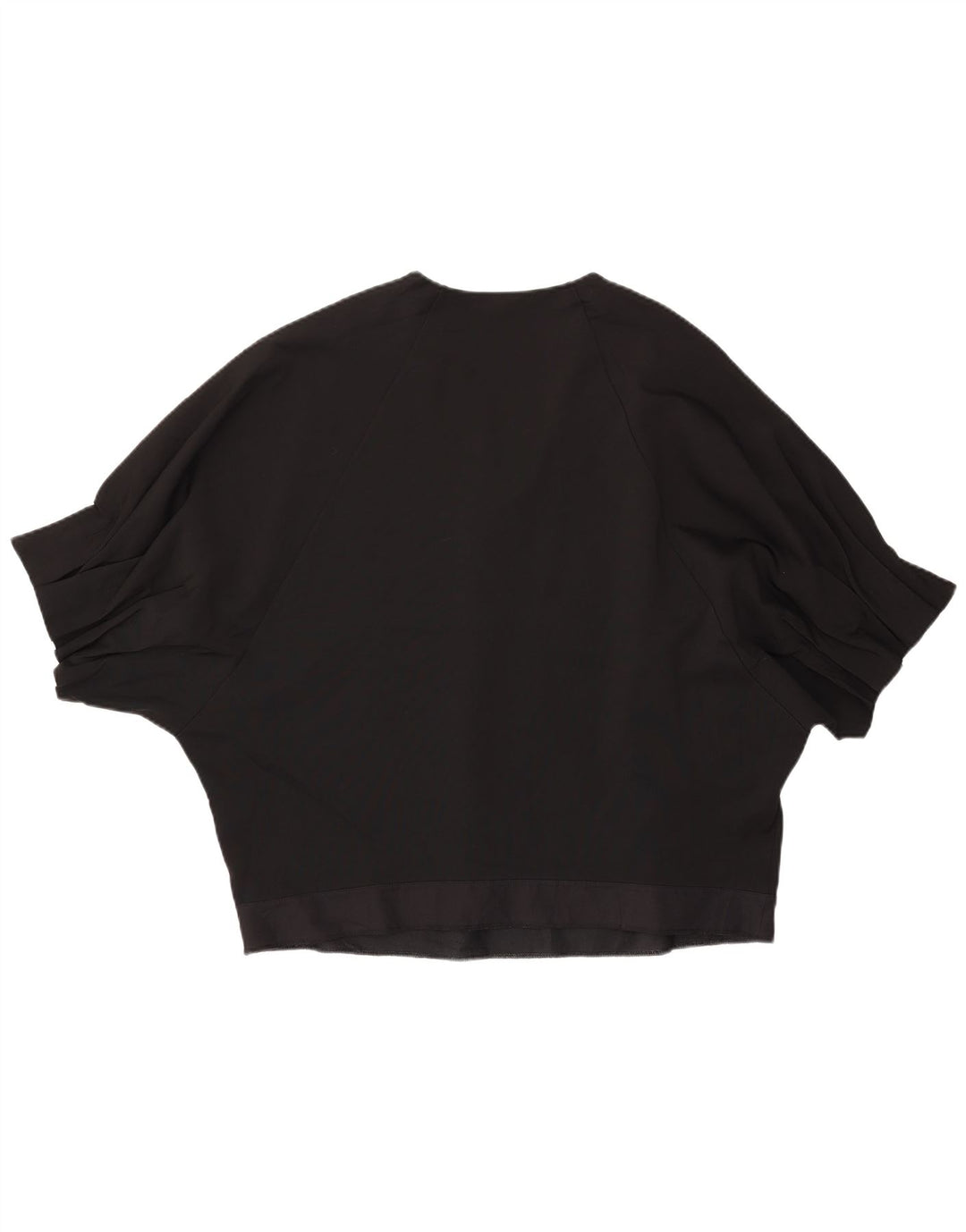 COS Camicetta oversize a pipistrello da donna Top UK 14 Viscosa nera media