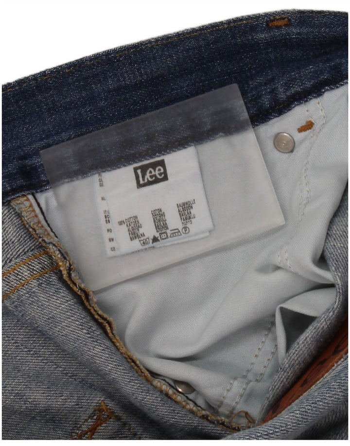 Pantaloncini di jeans Bermuda da uomo Lee W34 grande cotone blu