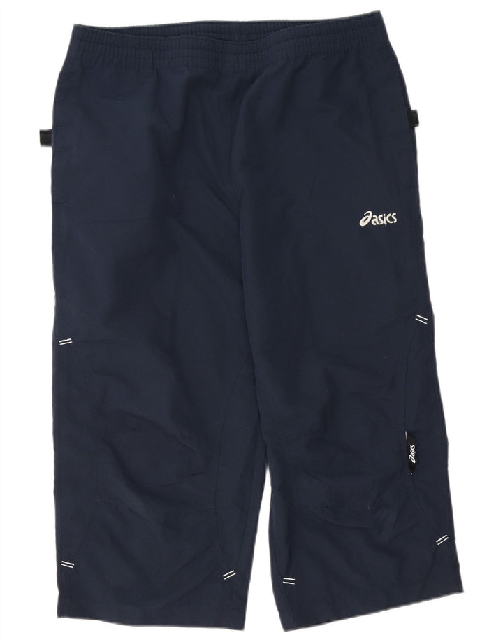 Pantaloni da tuta Asics Capri da uomo, medio, in poliestere blu navy