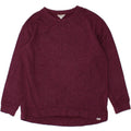 ORVIS Womens Oversized Sweatshirt Jumper UK 16 Large Maroon Modal Vintage Orvis and Second-Hand Orvis from Messina Hembry 