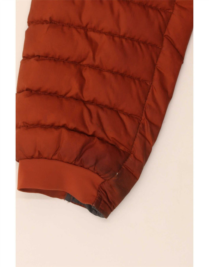 Giacca imbottita con cappuccio da uomo North Ridge UK 40 grande poliestere marrone