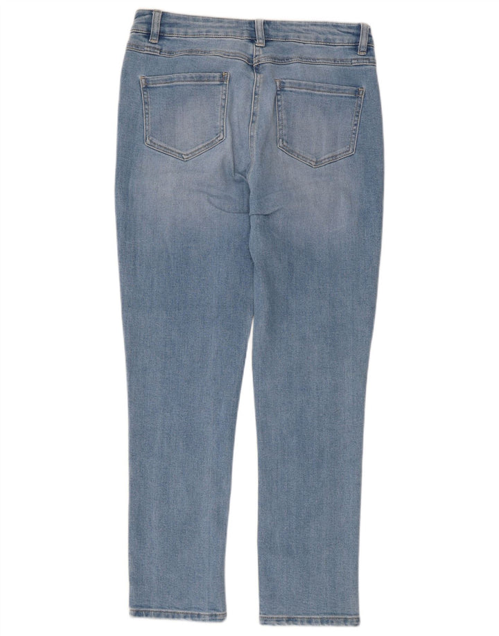 Jeans slim da donna M&Co UK 12 medio W32 L27 cotone blu