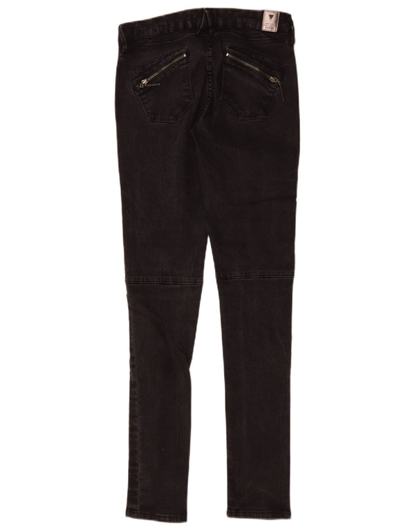Jeans skinny Guess Starlet da donna W28 L31 cotone nero