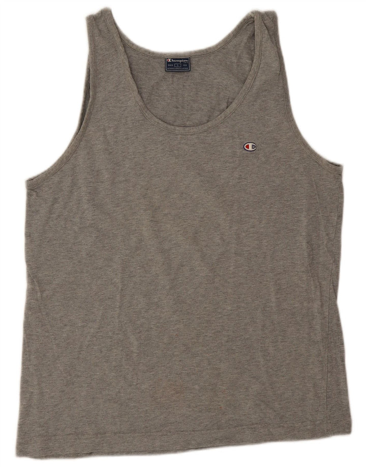Canotta da donna Champion UK 16 grande cotone grigio