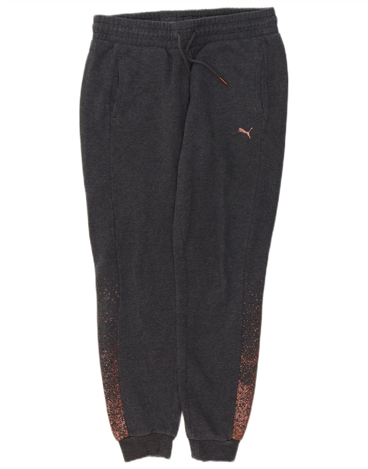 Pantaloni da tuta da donna PUMA Joggers UK 14 Medium Grey Spotted