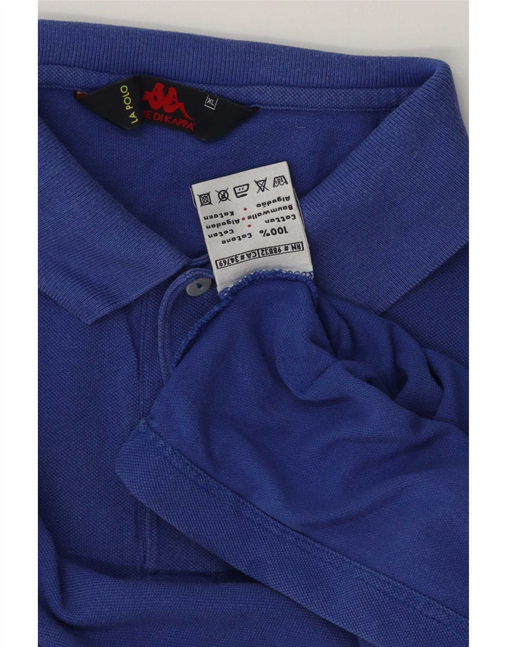 Polo Kappa Uomo XL Cotone Blu