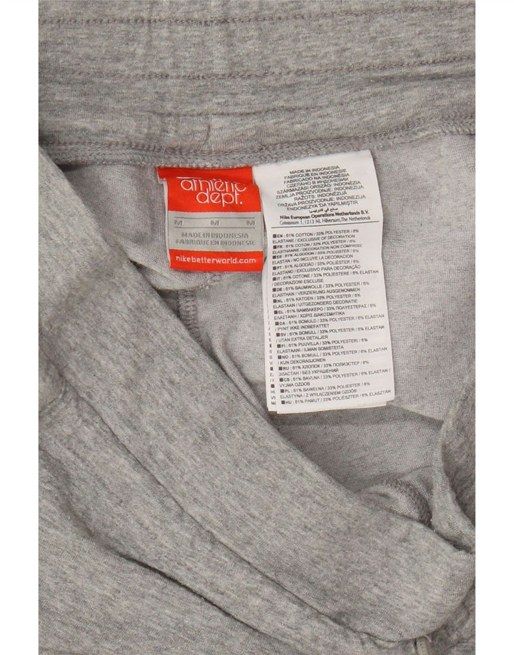 Pantaloni da tuta da donna Nike Joggers UK 12 Cotone grigio medio