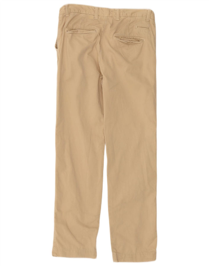 Pantaloni chino dritti da uomo Pierre Cardin W34 L30 Beige