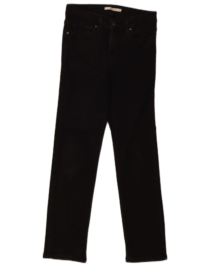 Jeans Levi's da donna 712 slim W27 L28 cotone nero
