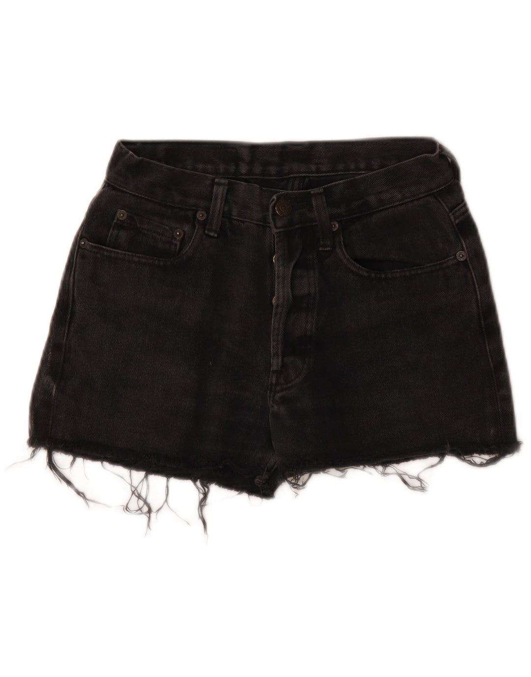 Pantaloni caldi in denim Levi's 501 da donna W29 cotone nero medio