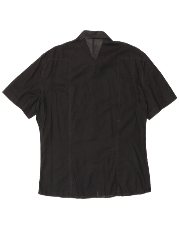 Camicia militare a maniche corte da uomo Energie XL nera