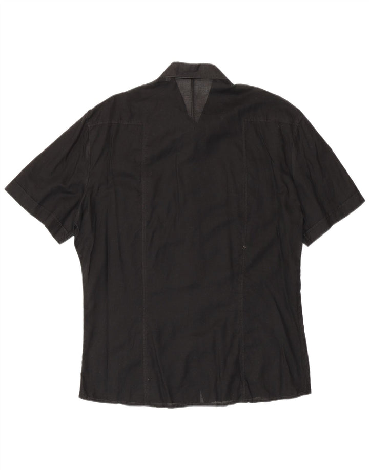 Camicia militare a maniche corte da uomo Energie XL nera
