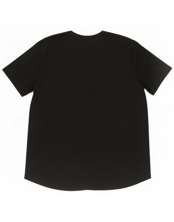 T-shirt grafica Nike Dri Fit per ragazze, 13-14 anni, XL, poliestere nero