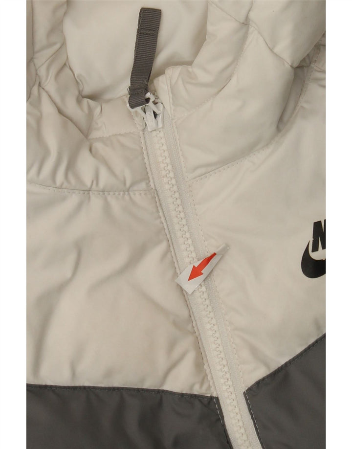 Giacca imbottita NIKE da ragazzo 10-11 anni color block medio multicolore