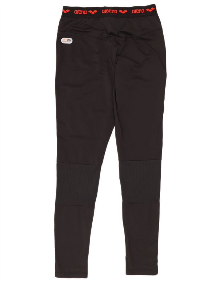 Leggings grafici da donna Arena UK 12 poliestere nero medio