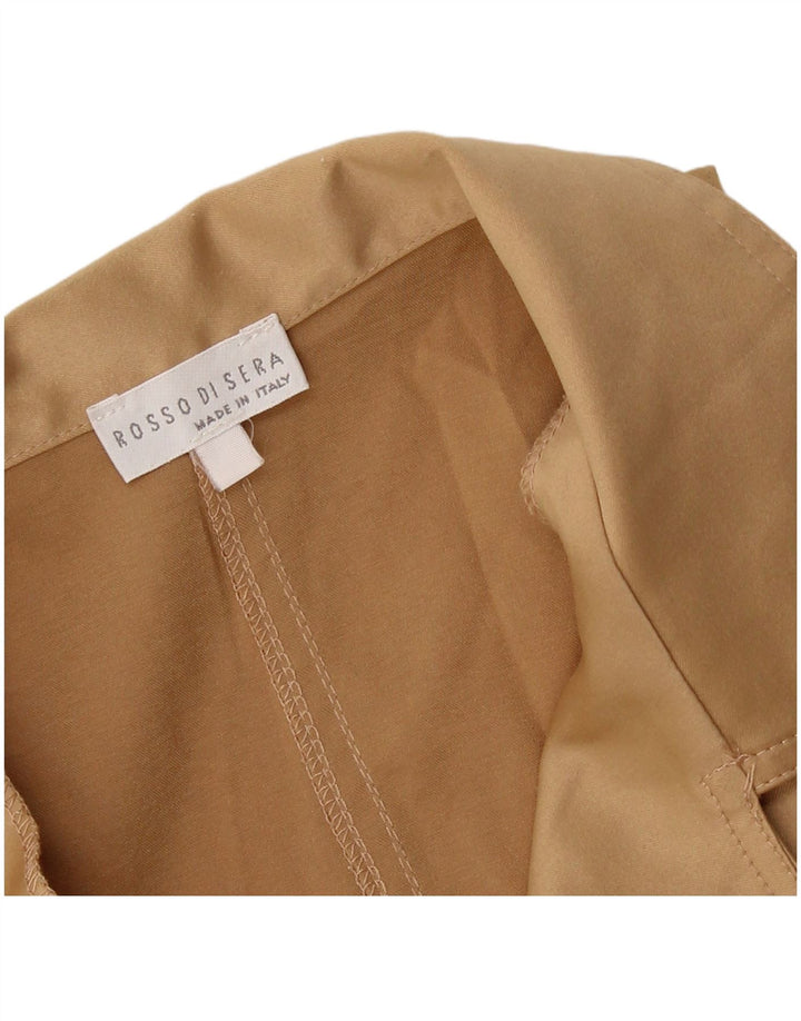 Abito chemisier senza maniche da donna Rossodisera UK 12 Beige medio