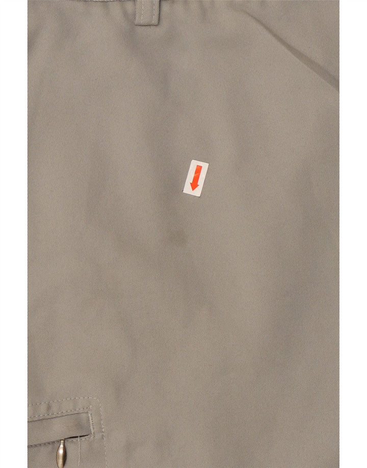 Pantaloncini cargo da uomo Izod W40 XL poliestere grigio
