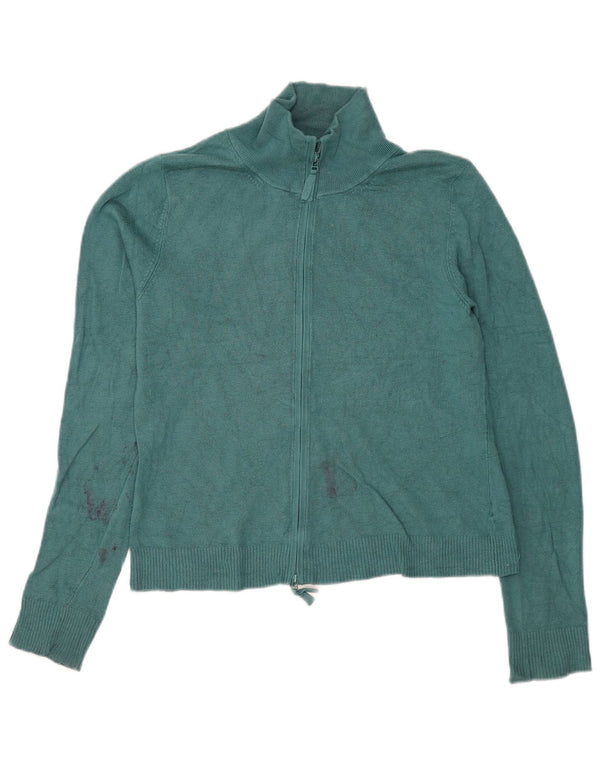 Maglione cardigan da donna Zara UK 18 XL Rayon verde
