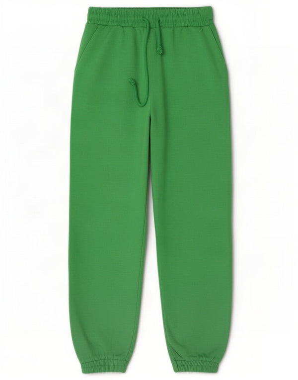Pantaloni da tuta da donna Zara Joggers UK 8 Small Verde Poliestere