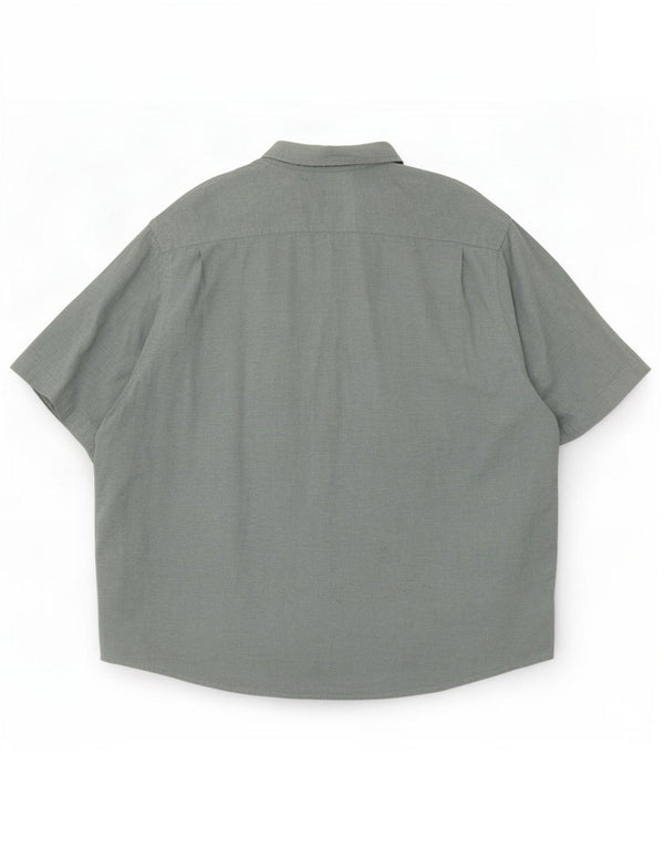 Camicia a maniche corte da uomo Wrangler 3XL cotone verde