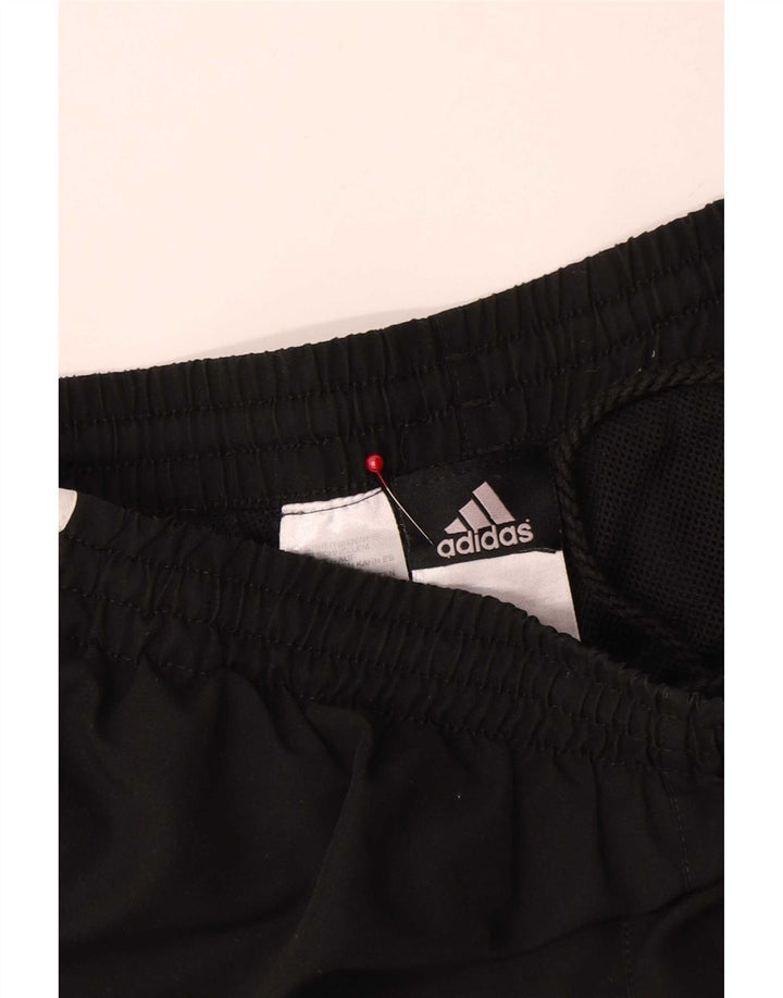 Pantaloni da tuta da uomo Adidas Joggers medio poliestere nero