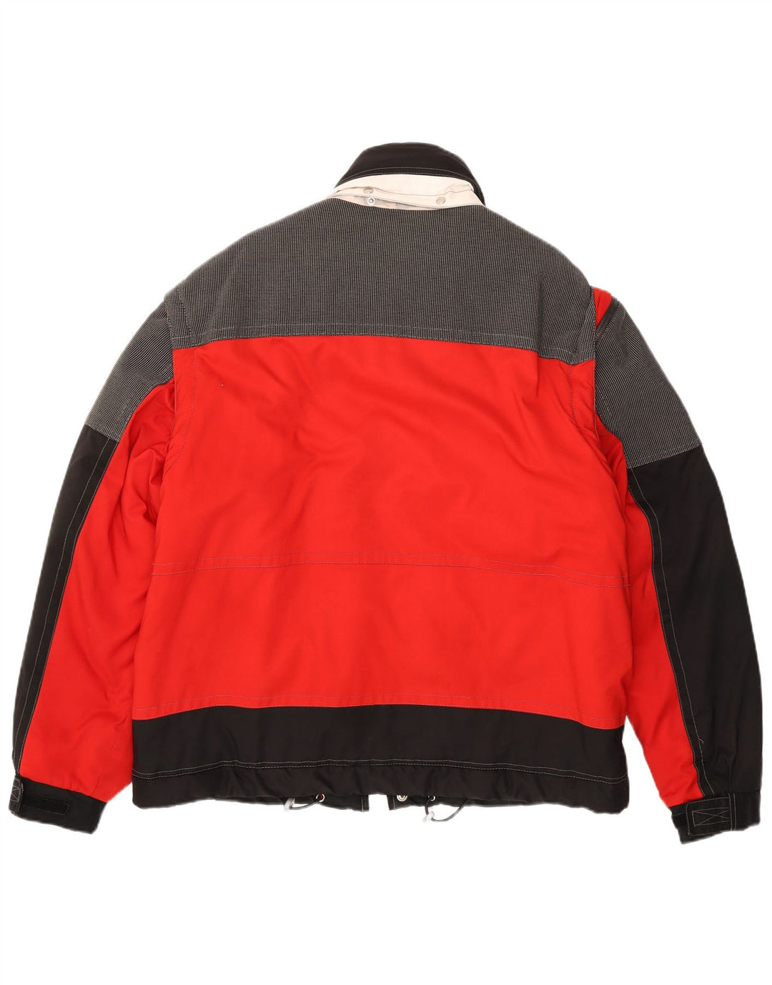 Giacca da corsa grafica da uomo Dubin IT 52 XL Poliestere color block rosso