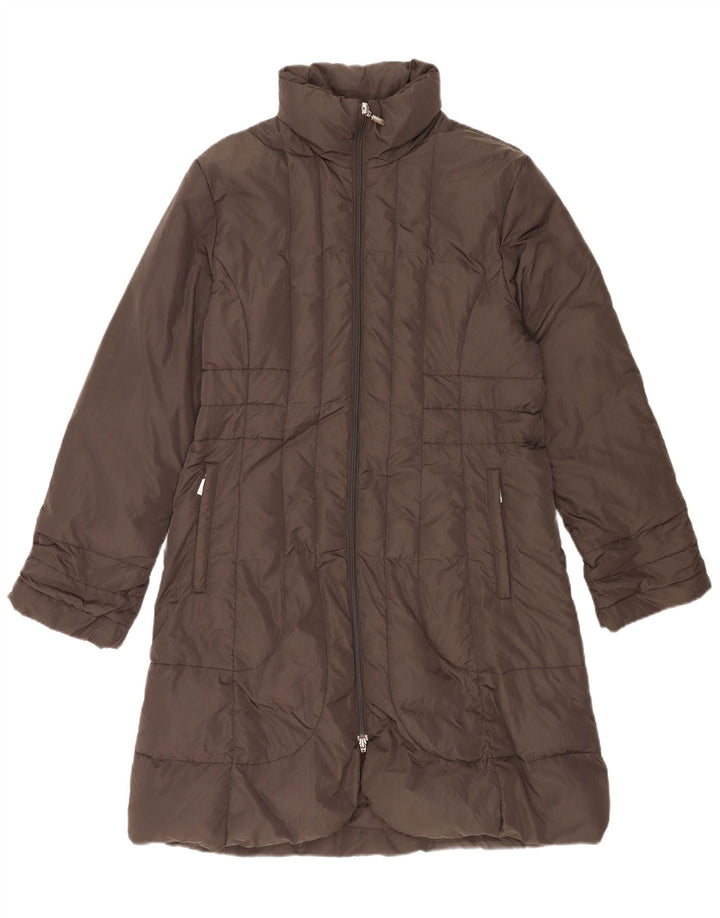 Cappotto imbottito da donna Moncler taglia 3 grande grigio