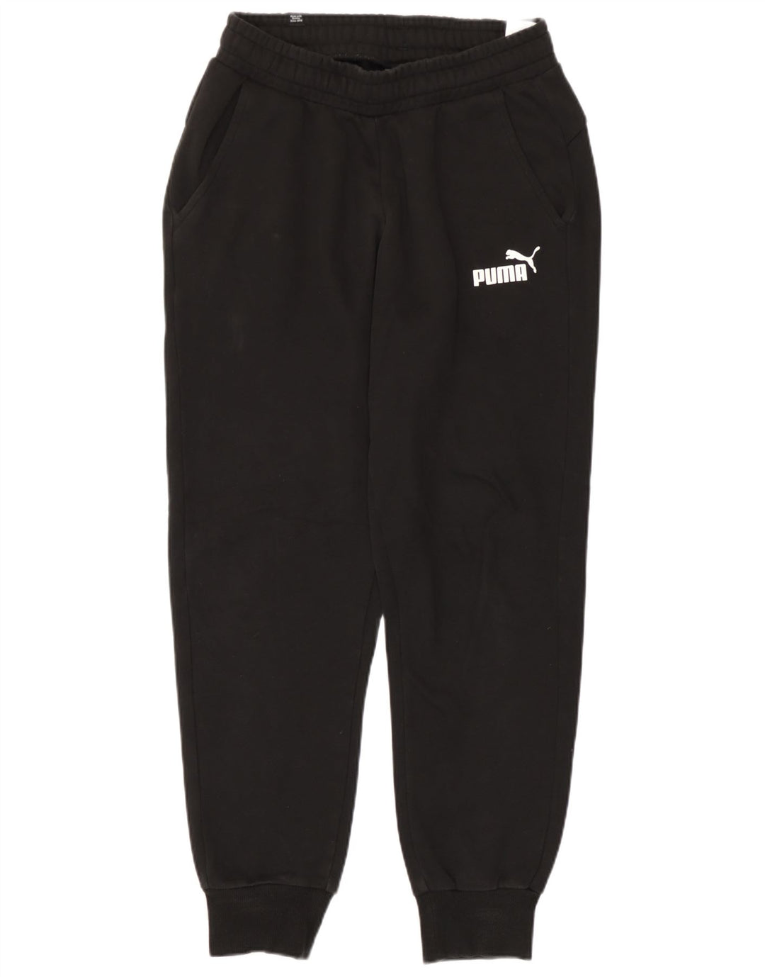 Pantaloni da tuta da uomo Puma Joggers piccoli in cotone nero