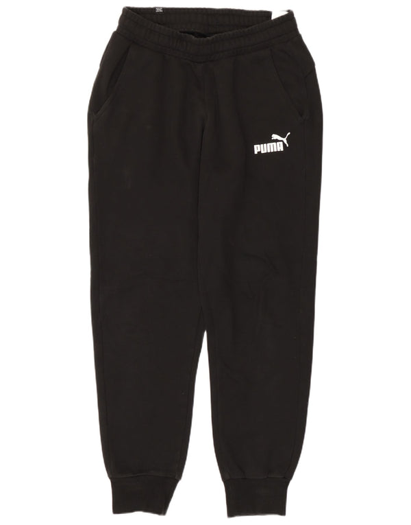 Pantaloni da tuta da uomo Puma Joggers piccoli in cotone nero