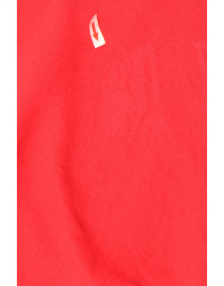 Felpa con cappuccio da uomo Champion XL in cotone rosso