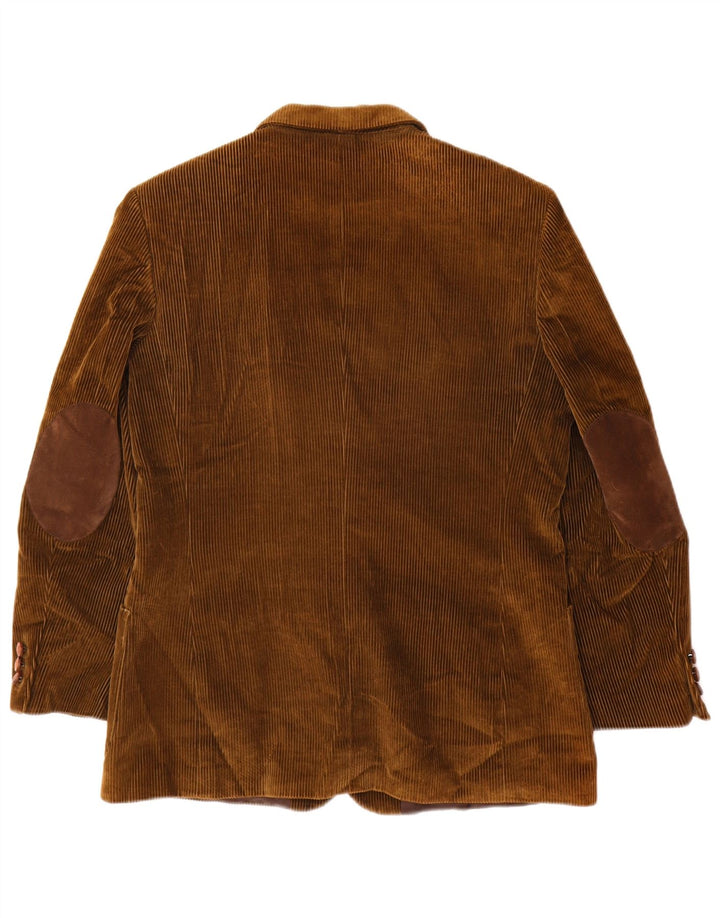 Velluto Duca Visconti Giacca da donna in velluto a coste a 2 bottoni IT 48 XL Cachi
