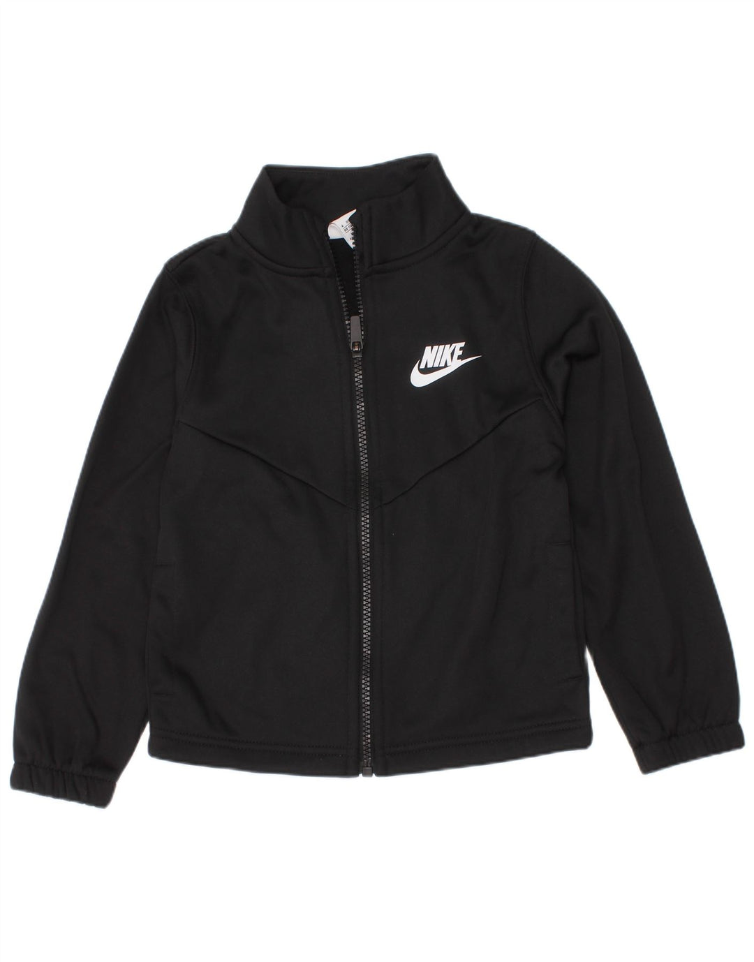 Giacca da ginnastica grafica da ragazzo Nike 3-4 anni XS poliestere nero