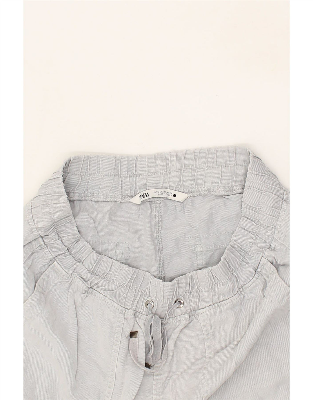 ZARA Womens Joggers Casual Trousers Medium W30 L24 Grey Vintage Zara and Second-Hand Zara from Messina Hembry 