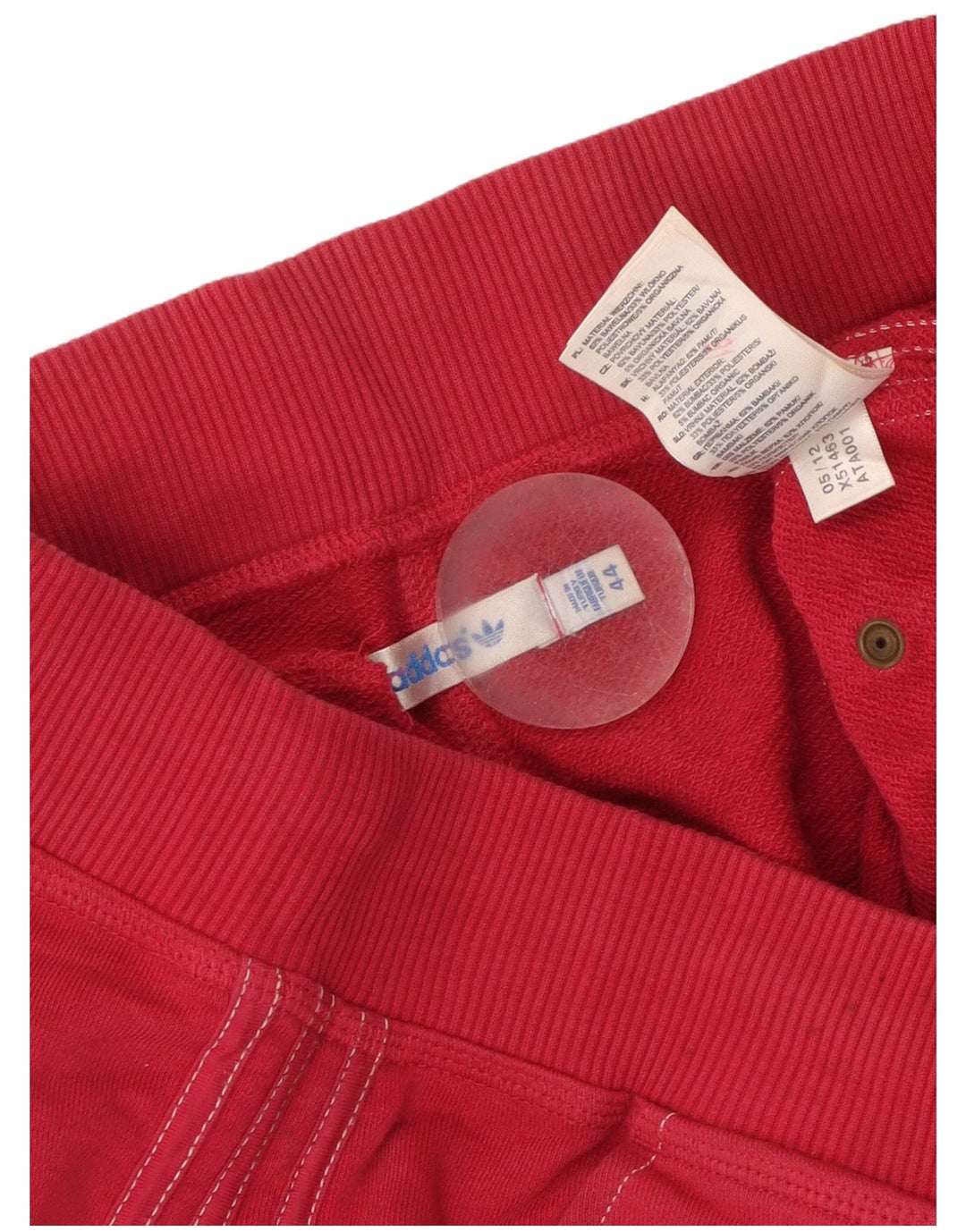 Pantaloni da tuta da donna Adidas Joggers IT 44 Medium Red Cotton