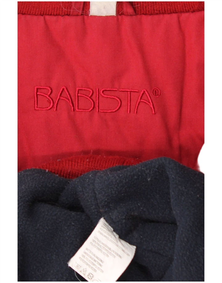 Giubbotto bomber da uomo Babista UK 40 Large Rosso Poliestere