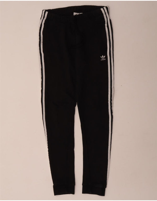 Pantaloni da tuta da donna Adidas Joggers UK 12 Medium Black Cotton