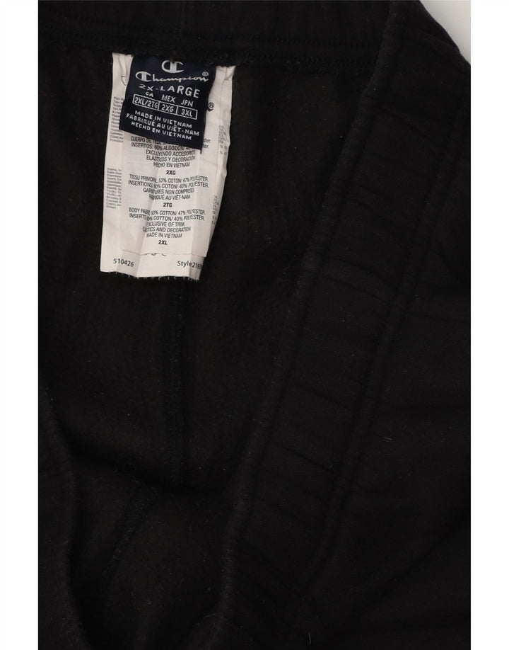 Pantaloni da tuta da uomo CHAMPION 2XL Cotone nero