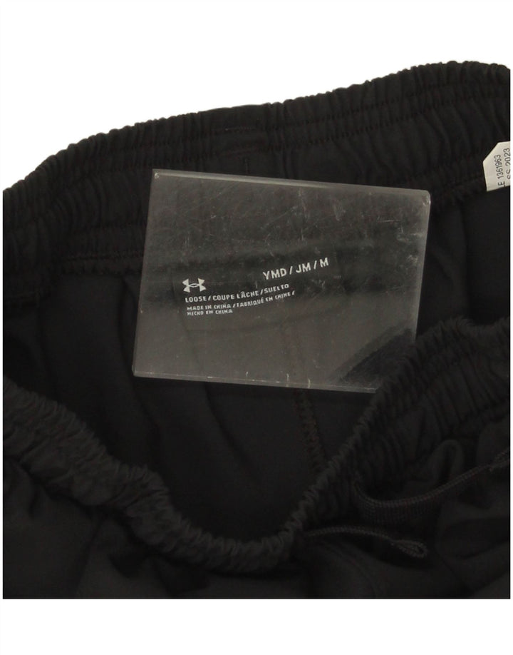 Pantaloncini sportivi Under Armour da ragazzo 9-10 anni medio poliestere nero