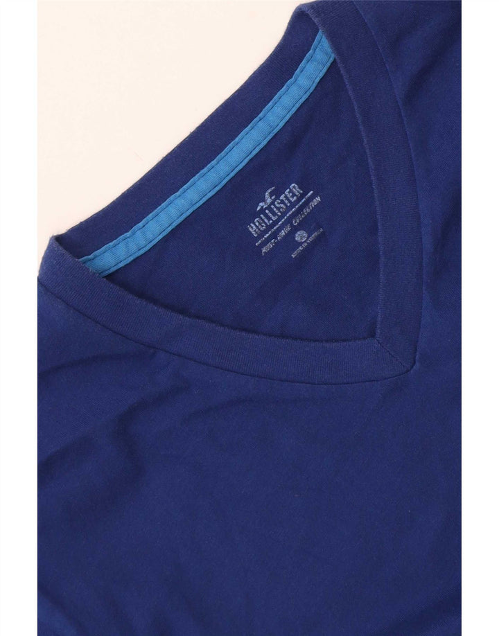 T-shirt Hollister da uomo Top Small Blu Navy