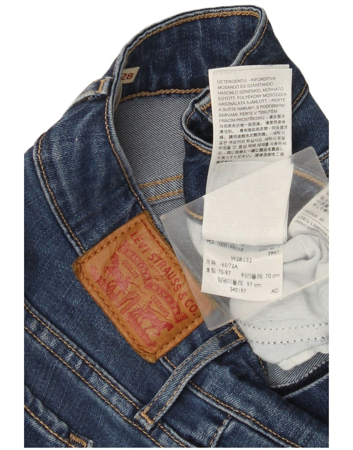 Jeans slim da donna Levi's W28 L28 Lyocell blu