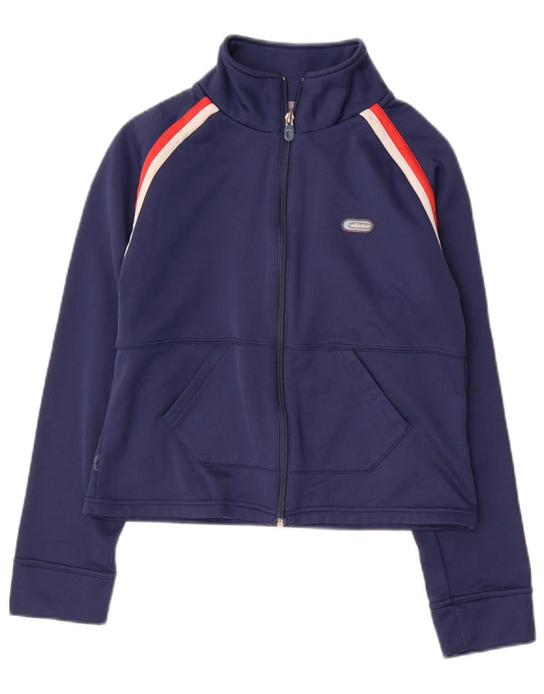 Giacca da tuta da ragazza ELLESSE 11-12 anni in poliestere blu navy