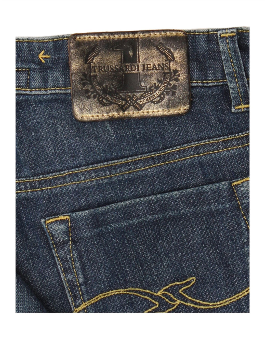 TRUSSARDI Womens Slim Jeans W30 L32 Blue