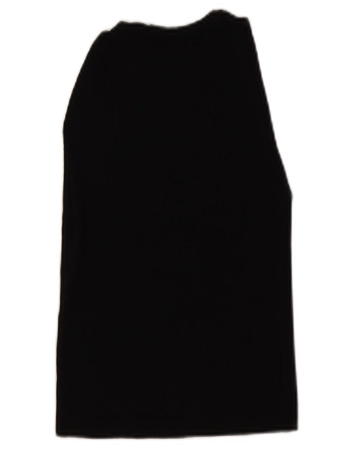 Canotta corta da donna Zara UK 12 media nera